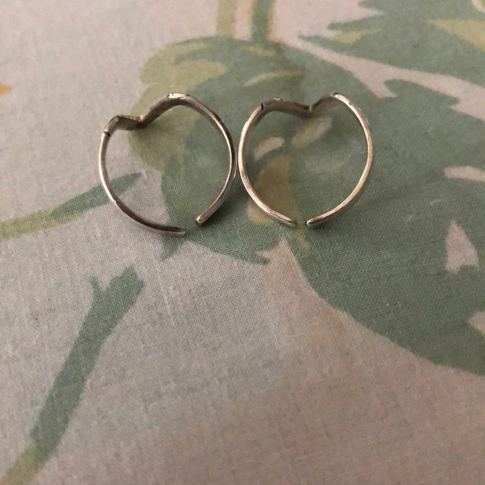 Sterling V-Stackable Rings - image 3